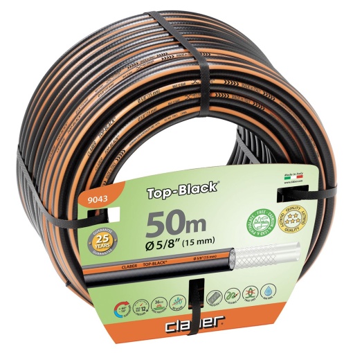 Λάστιχο Top-Black 5/8" Claber 9043 | 50 m 1 Λάστιχο Top-Black 5/8" Claber 9043 | 50 m