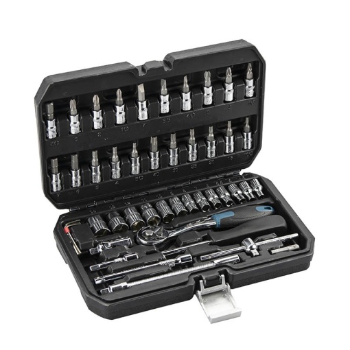 ΚΑΡΥΔΑΚΙΑ 1/4'' 1 SOCKET SET 46PCS