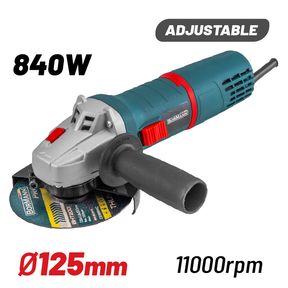 Γωνιακός Τροχός Ρυθμιζόμενος 840W Bormann  BAG8000