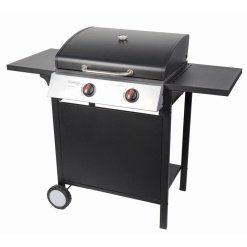 GAS GRILL ELEMENT WITH 2 BURNERS