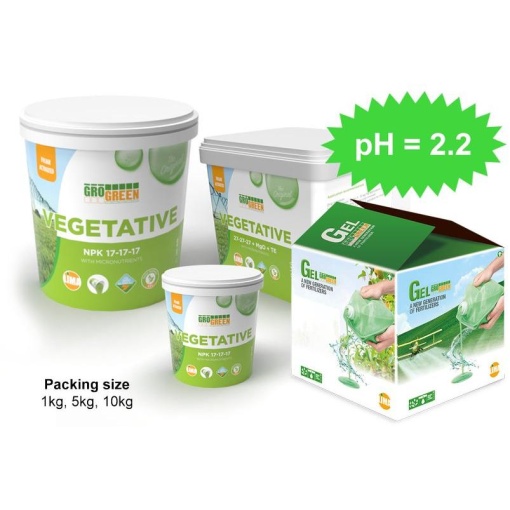 Gel Vegenative 27-27-27+3MgO | 5Kgr 1 Gel Vegenative 27-27-27+3MgO | 5Kgr