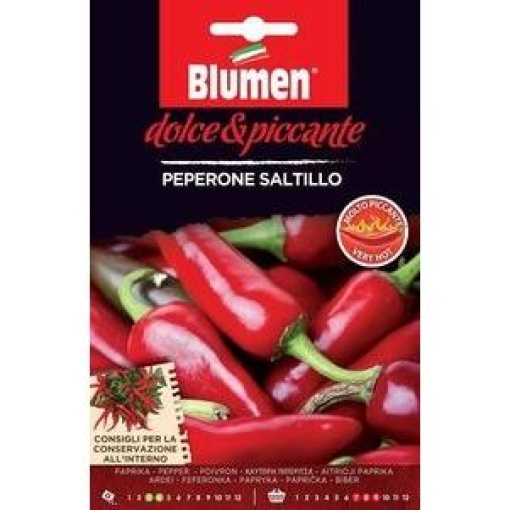Πιπεριά Peperone Saltillo(Μέτρια Καυτερή) 1 Πιπεριά Peperone Saltillo(Μέτρια Καυτερή)