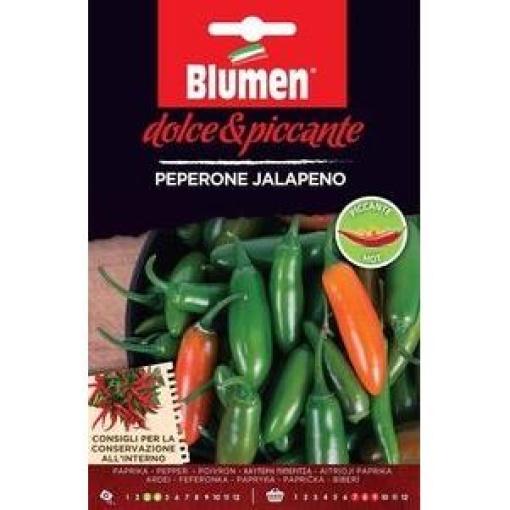 Πιπεριά Peperone Jalapeno(Μέτρια Καυτερή) 1 Πιπεριά Peperone Jalapeno(Μέτρια Καυτερή)