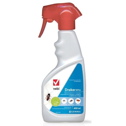 Ετοιμόχρηστο Εντομοκτόνο Draker RTU | 400ml 1 Ετοιμόχρηστο Εντομοκτόνο Draker RTU | 400ml