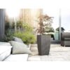 Αυτοποτιζόμενη Γλάστρα Casa Mesh Column 2 Large 517576 CASA MESH PLANTER GRANIT