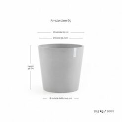 Alternative view of Γλάστρα Ecopots Amsterdam 60
