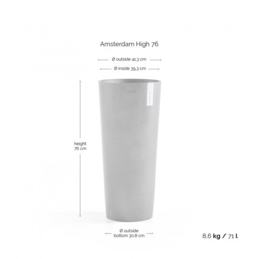 Γλάστρα Ecopots Amsterdam Mid High 90 2 Γλάστρα Ecopots Amsterdam Mid High 90 - Image 2