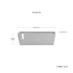 Alternative view of Ecopots Ζαρντινιέρα Bruges  65