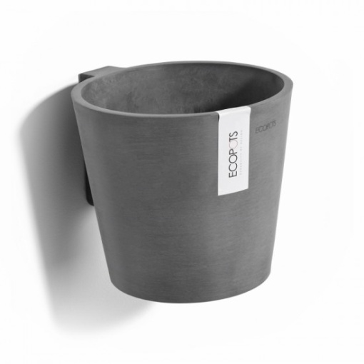 Γλάστρα Τοίχου Κρεμαστή Amsterdam Wall Grey 1 Γλάστρα Τοίχου Κρεμαστή Amsterdam Wall Grey