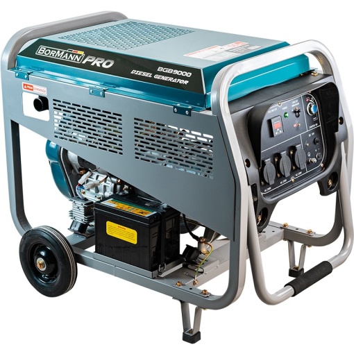 Γεννήτρια Πετρελαίου Συνεχ. Απόδοσης 5000W BormannPro BGB9000 1 DIESEL GENERATOR 5000W