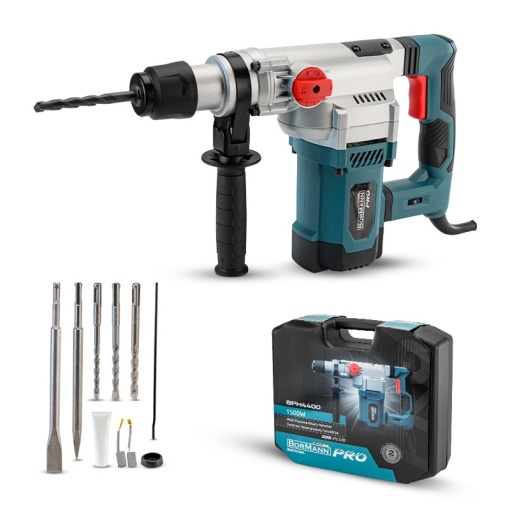 Σκαπτικό Περιστροφικό Πιστολέτο SDS-PLUS 1500W BormannPro BPH4400 1 MULTI PURPOSE ROTARY HAMMER SDS-PLUS 1500W