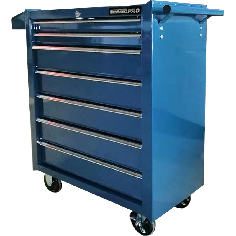 ROLLING TOOL CABINET 7 DRAWERS  WITH STOP