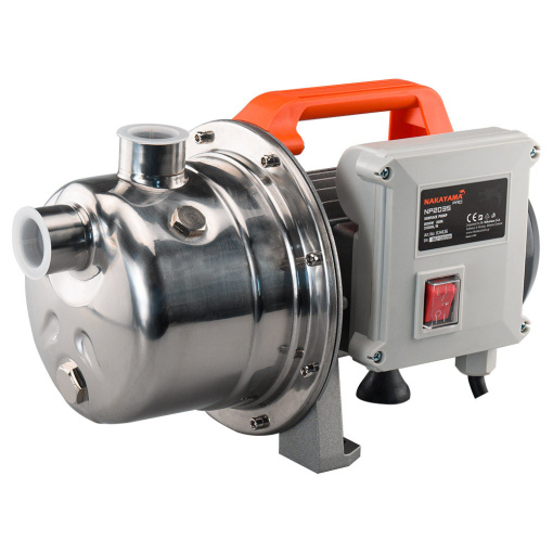 SURFACE JET PUMP WITH STAINLESS STEEL HEAD AND PLASTIC PUMP HANDLE