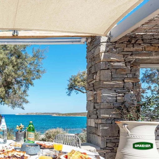Πανί Σκίασης Ορθογώνιο Εκρού 5 Πανί Σκίασης Ορθογώνιο Εκρού - Image 5