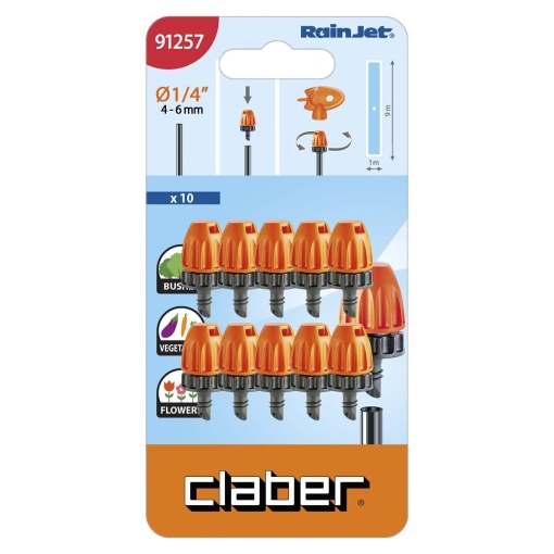 Μικροεκτοξευτής Ποτίσματος Claber 91257 2 Μικροεκτοξευτής Ποτίσματος Claber 91257 - Image 2
