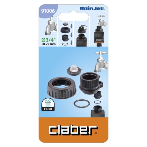 Ανταλλακτικός Σύνδεσμος 3/4" Claber 91006 2 Ανταλλακτικός Σύνδεσμος 3/4" Claber 91006 - Image 2