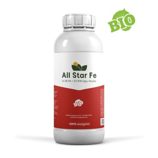 Βιολογικό Λίπασμα Σιδήρου All Star Fe | 1lt 1 Βιολογικό Λίπασμα Σιδήρου All Star Fe | 1lt