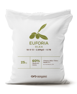 Οργανοχημικό Λίπασμα Ελίας Euforia Olea 18-5-13+ 2.8MgO + 0.7B  | 1tn