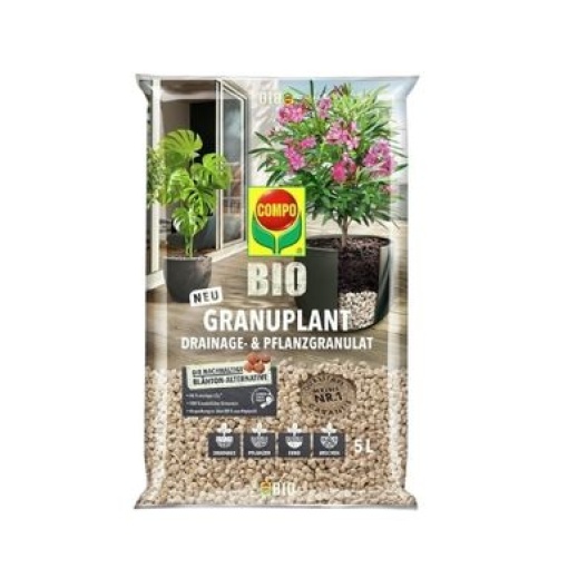 Compo Bio Granuplant Κόκκοι Αποστράγγισης | 5 Λίτρων 1 Compo Bio Granuplant Κόκκοι Αποστράγγισης | 5 Λίτρων