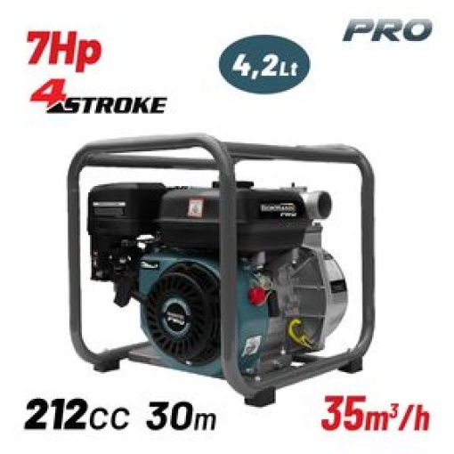 Αντλία Βενζίνης 2''X2'',212cc,30m,35m³/h BORMANN Pro BGB1052 1 Αντλία Βενζίνης 2''X2'',212cc,30m,35m³/h BORMANN Pro BGB1052