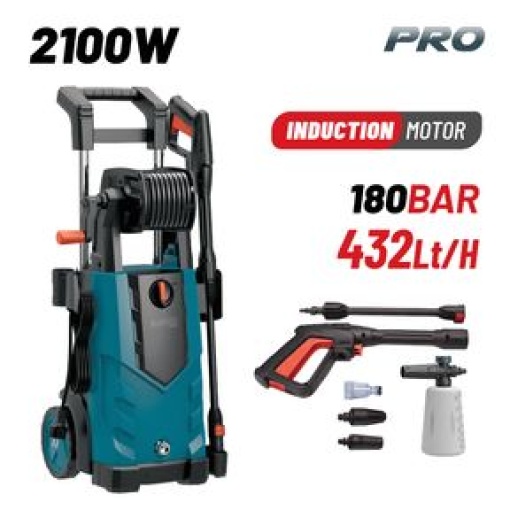 Πλυστικό Υψηλής Πίεσης 2100W BormannPro BPW4510 1 Πλυστικό Υψηλής Πίεσης 2100W BormannPro BPW4510