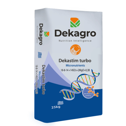 Λίπασμα Ελιάς Dekastin Turbo 18-8-14+2MgO+0.3B | Παλέτα 1,5 τόνου(60 σακιά) 1 Λίπασμα Ελιάς Dekastin Turbo 18-8-14+2MgO+0.3B | Παλέτα 1,5 τόνου(60 σακιά)