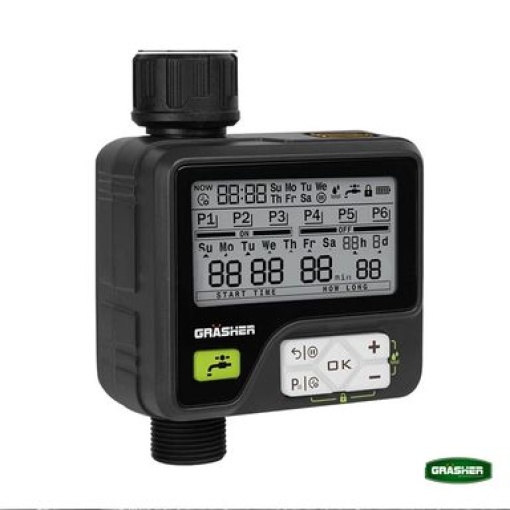 Προγραμματιστής Ποτίσματος Ψηφιακός GRASHER WT6085 2 Προγραμματιστής Ποτίσματος Ψηφιακός GRASHER WT6085 - Image 2