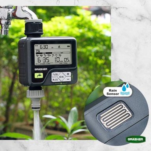 Προγραμματιστής Ποτίσματος Ψηφιακός GRASHER WT6085 13 Προγραμματιστής Ποτίσματος Ψηφιακός GRASHER WT6085 - Image 13