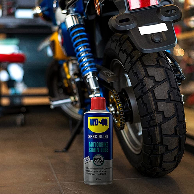 WD-40 Specialist Motorbike Λιπαντικό Αλυσίδας 400ml 3 WD-40 Specialist Motorbike Λιπαντικό Αλυσίδας 400ml
