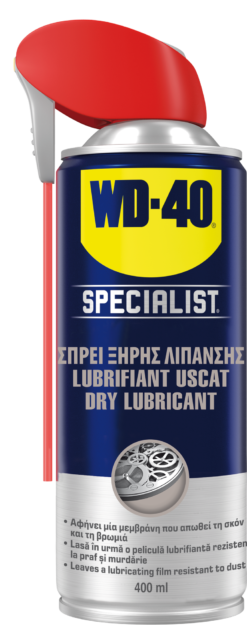 WD-40 Specialist Σπρέι Ξηρής Λίπανσης 400ml 4 WD-40 Specialist Σπρέι Ξηρής Λίπανσης 400ml