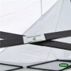 Πτυσσόμενο Κιόσκι Κήπου 3x3m Λευκό 420D GRASHER TGL3435 - Image 2