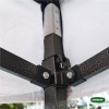 Πτυσσόμενο Κιόσκι Κήπου 3x3m Λευκό 420D GRASHER TGL3435 - Image 4