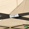 Πτυσσόμενο Κιόσκι Κήπου 3x3m Μπέζ 420D GRASHER TGL3437 15 Πτυσσόμενο Κιόσκι Κήπου 3x3m Μπέζ 420D GRASHER TGL3437 - Image 3
