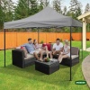 Πτυσσόμενο Κιόσκι Κήπου 3x3m Γκρι 420D GRASHER TGL3438 17 Πτυσσόμενο Κιόσκι Κήπου 3x3m Γκρι 420D GRASHER TGL3438 - Image 8